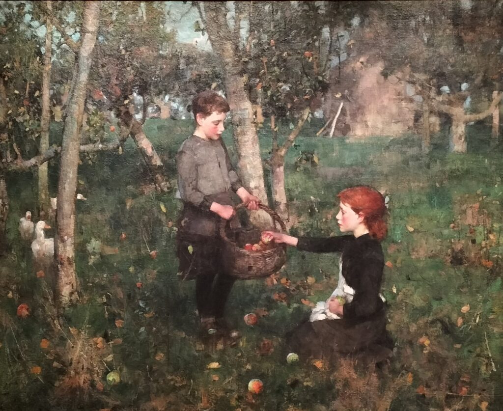Sir James Guthrie, In the Orchard, 1886, National Gallery of Scotland