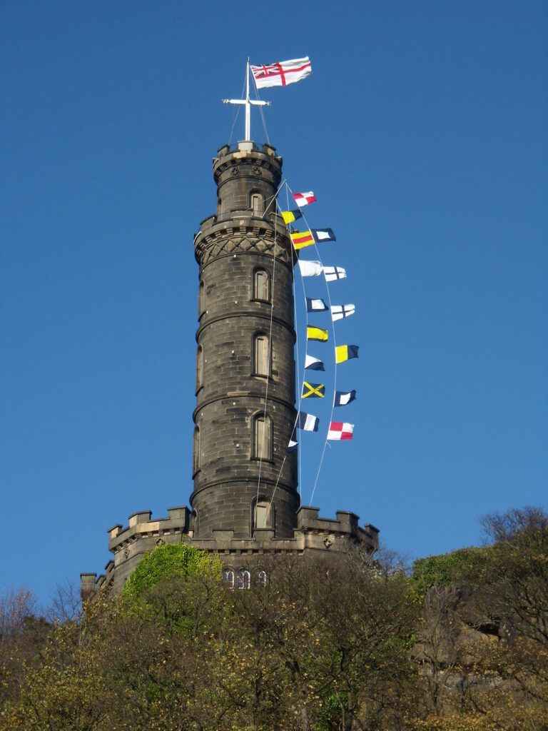 Nelson Monument on Calton Hill, 2025.